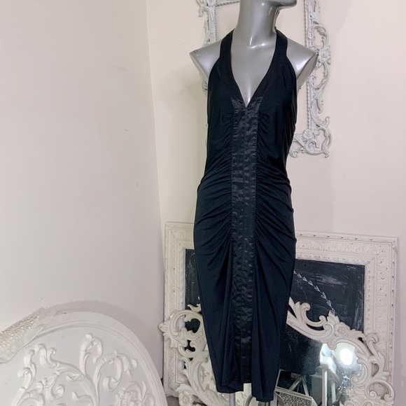 Black Halter Dress - Picture 8 of 11